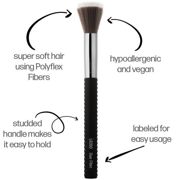 NWT LARUCE Beauty DUO FIBRE LR350 Makeup Brush - Picture 3 of 5